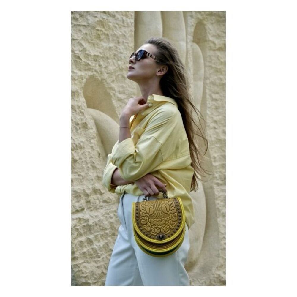 Crossbody bag, Model "GUELDER ROSE"-NWOT